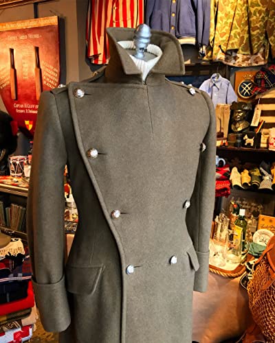 Men Wool Blend Coat Classic Peak Lapel Double Breasted Peacoat2