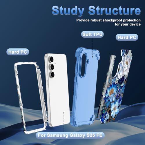 Coque Galaxy S25 FE antichoc et résistante à trois couches de protection solide