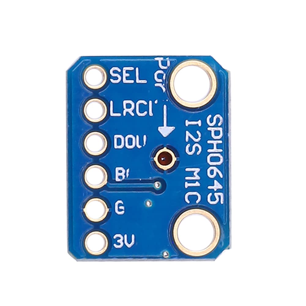 2 pièces SPH0645 I2S MEMS Module de Carte de capteur de Sortie de Microphone SPH0645LM4H DC 1.6-3.6V