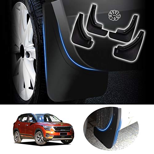 Image of Autorder Mud Flpas Splash Guards for Kia Seltos 2021 2022 2023 2024 2025 Accessories Mudflap Fender Flares Front and Rear Mud Guard Set 4PCS