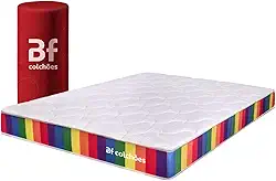 Colchão Queen D33 Firme a Vácuo Rainbow 158x198cm BF Colchões