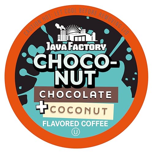 Java Factory Coffee Pods Choconut, 40 Count...