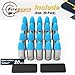FIREGOWIN Pro 9mm Training Dummy Rounds 20-Pack & .50 BMG Dummy Rounds 3-Pack Bundle - Durable Snap Caps for Safe Dry Fire Practice & Display