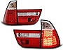 VIPMOTOZ Red Lens Premium LED Tail Light Housing Lamp Assembly For 2000-2006 BMW E53 X5 Driver and Passenger Side Replacement
