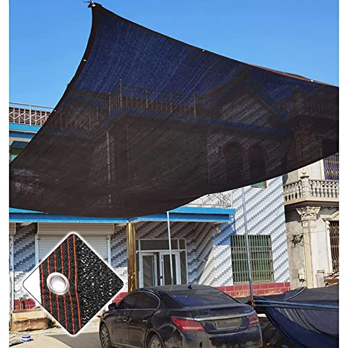 Voile d'ombrage 70% noir pour pergola et balcon | Plusieurs tailles