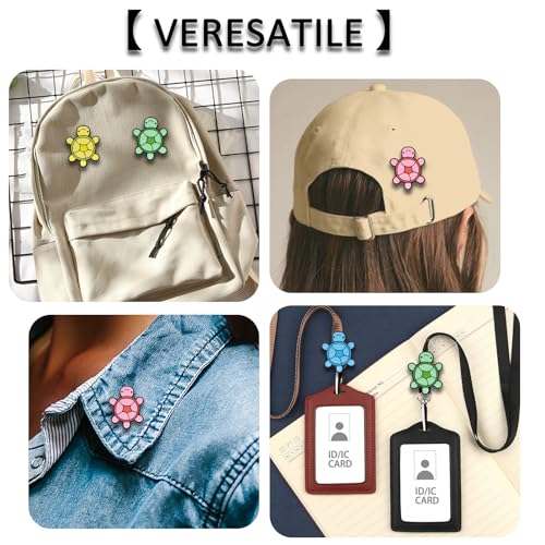 Image of 8Pcs Kawaii Frog Enamel Pin Set Cute Cartoon Frog Brooches, Lapel Pins for Backpacks, Jackets, Hats, Perfect Gifts for Women, Teens