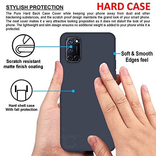 Image of Case Creation Back case for Oppo A92 (2020),Oppo A92 2020 (6.50-inch) Matte Finish Back case Cover Guard Color - Midnight Ocean