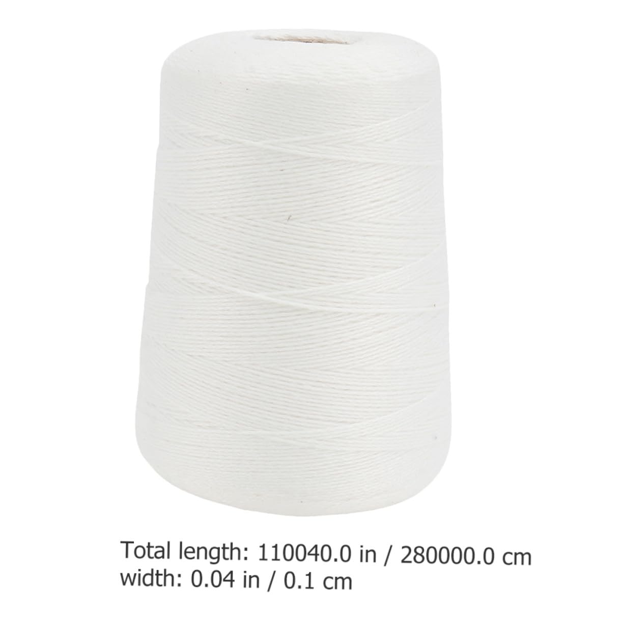 Ficelle Alimentaire en Coton 1mm, 1 Rouleau, pour Saucisses