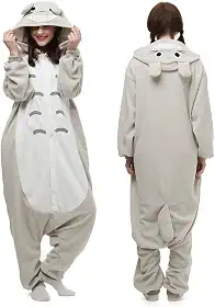 Pijama adulto de animal para Halloween, cosplay, fantasia, roupa de festa, azul, Lty72-cinza, M