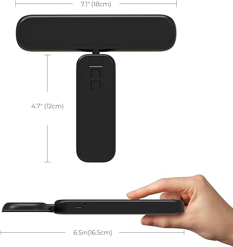 Miniatura 6 de FULEN Luces de imagen para pared, aplique de pared a pilas recargable, luces de arte inalámbricas para pinturas y marco, luz de pared LED con 3