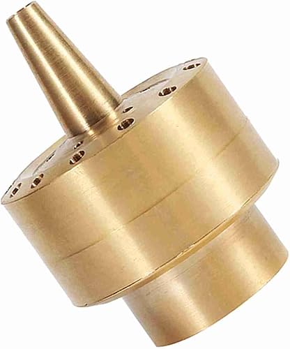 Miniatura 9 de Cabezales de boquilla de fuente de latón, chorro de columna multidirección para estanque, jardín, paisaje, exterior, agua, rociador, decoración de