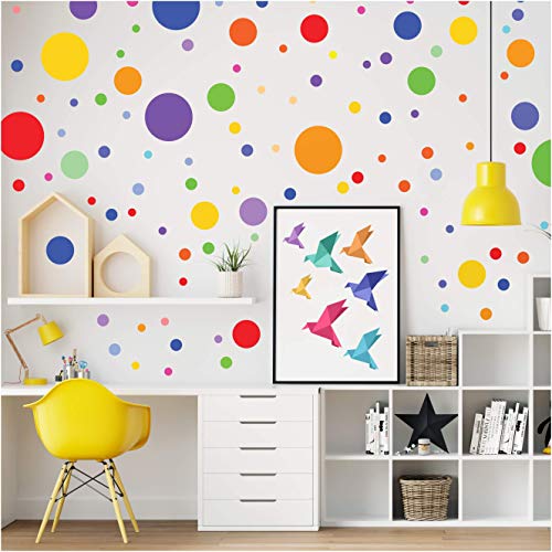 PapaKit Vinilo Decorativo Confetti Lunares Redondos miniatura 6