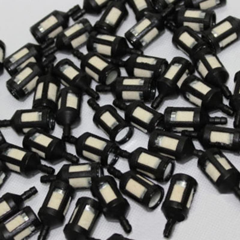 100 Uds. Filtros de Combustible Aptos for Motosierra, repuestos for Motosierra, Piezas de Herramientas Piezas de Repuesto