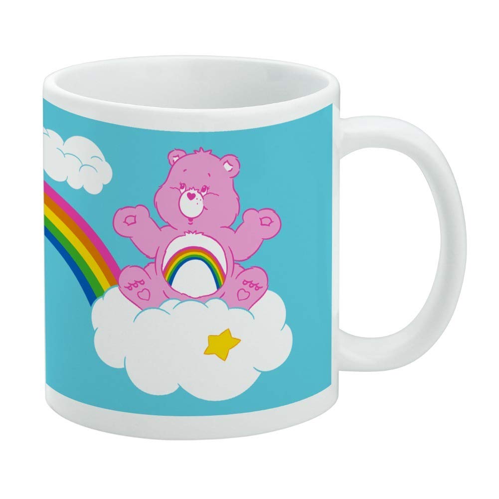 Care Bears Cheer Bear Ceramic Coffee Mug, Novelty Gift Mugs for Coffee, Tea and Hot Drinks, 11oz, White