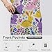 SESLFLKPJK Dog Grooming Wedding Restaurant Kitchen Apron Large Pocket Waterproof Fashion Apron Boys Girls, Easter Rabbit Flower Art Apron With Roomy Pocket, Easy Care Aprons