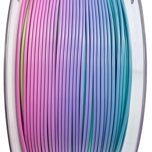 Image of EPAX High Speed PLA+ 3D Printer Filament, Fast PLA 3D Printing Filament, 1.75mm, Dimensional Accuracy + /- 0.03 mm, 1KG Spool (Candy Rainbow)