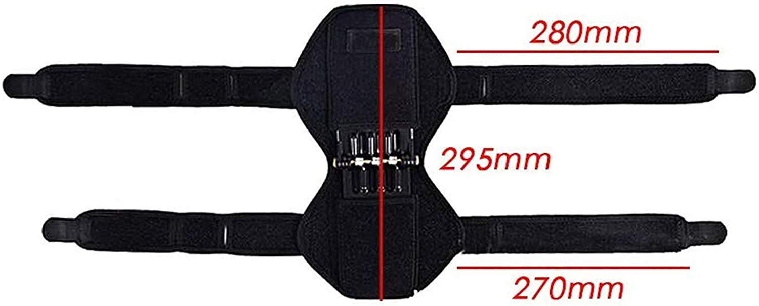 Booster Rodilla, Rodilleras Conjuntos de Asistencia Brace Booster Protección de Rodilla Transpirable con una Potente Fuerza del Muelle de Rebote para Correr Saltar Ciclismo Sentadillas Deportes