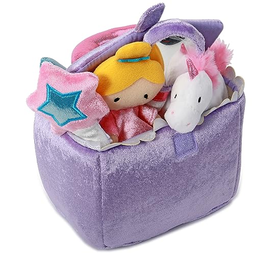 Image of GUND Baby Princess Castle 5-Piece Sensory Plush Toy Playset for Babies