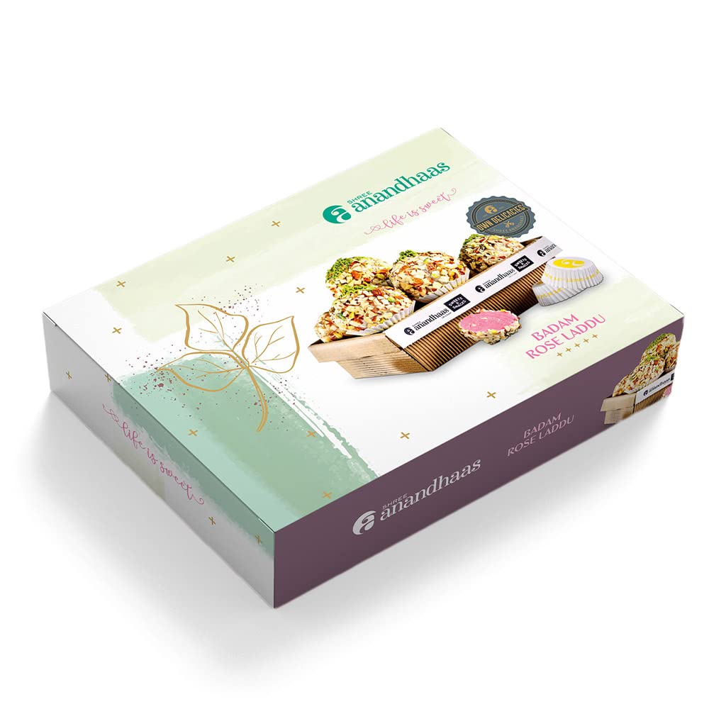 Shree Anandhaas Badam Rose Laddu - 400 g