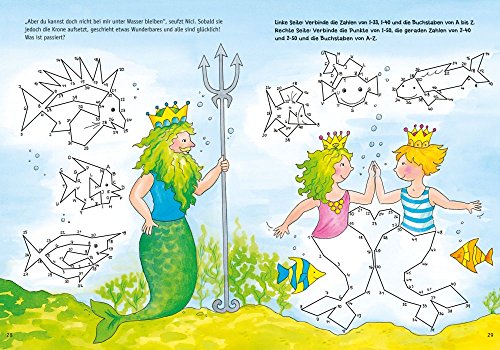 Von Punkt zu Punkt 1 bis 140. Die kleine Nixe