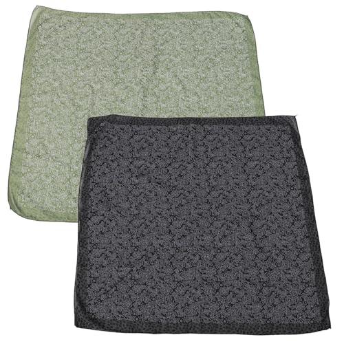 PATKAW 2 Piezas fulares para mujer bufandas mujer pañuelo transpirable pañielo mujer venda accesorios pañuelos hombre turbantes para mujer bufanda de mujer bufanda de pelo de señora tela