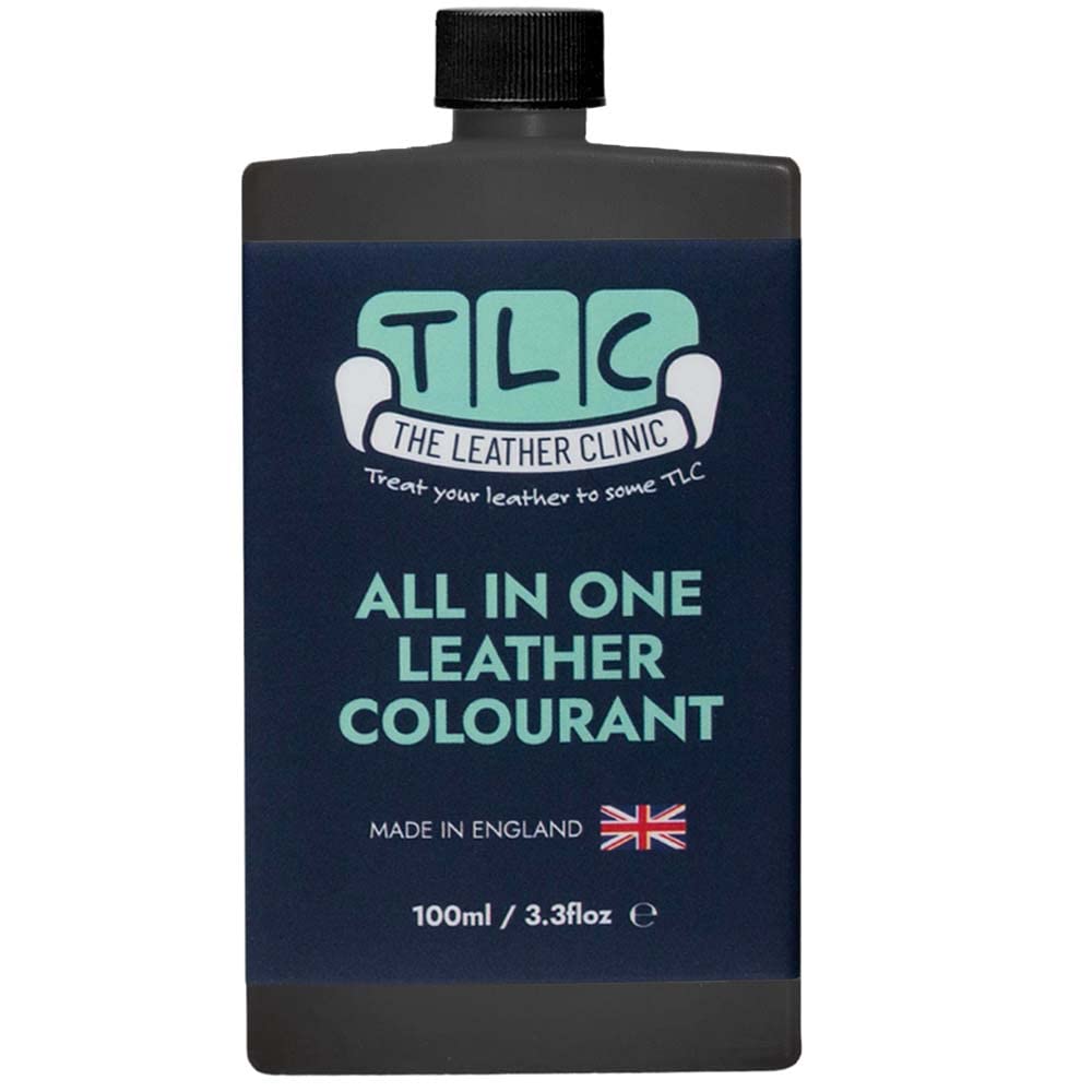 The Leather Clinic All in One Leather Colourant | Self Seal Leather Dye Repair Paint | Recolour Furniture, Sofas, Car Seats (Black, 100ml) — view 38