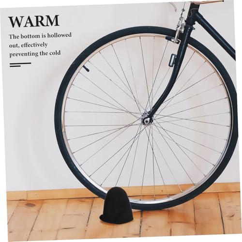 Cubrebotes de Ciclismo Antiviento Negro para Bicicleta miniatura 7