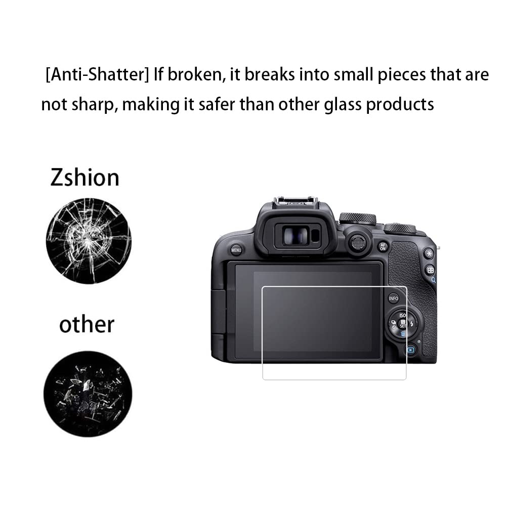 Pellicola Protettiva Vetro Temperato Per Canon EOS R100/R10 - 3 Pezzi Antigraffio 9H - Foto 2