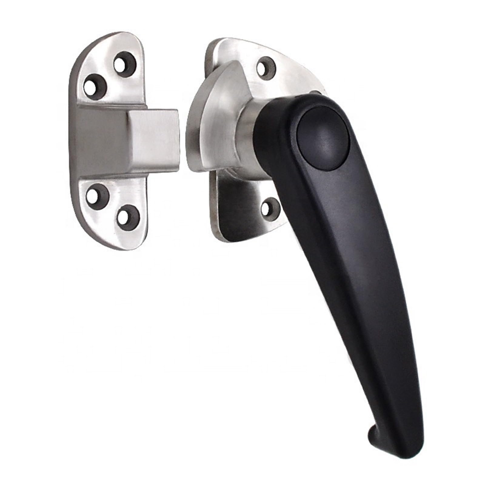 8119-2 Steamer Oven Door Handle Steamed Cabinets Door Lock Accessory Hinge 1Pcs