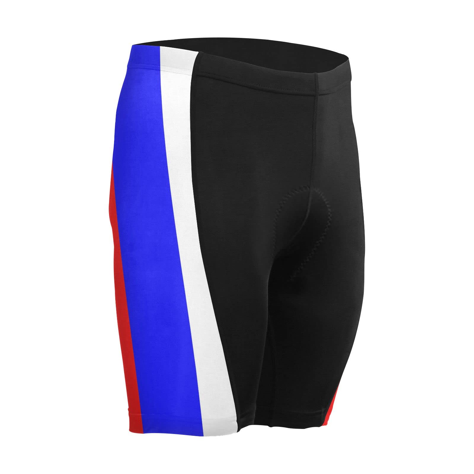 Russia Flag Men's Bike Shorts Padded Cycling Bicycle Biking Shorts Tight Multicolor