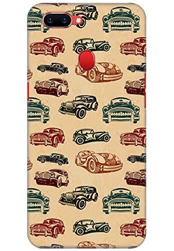 Vintage Cars Printed Back Cover Phone Case for Oppo A5 Back Cover Printed