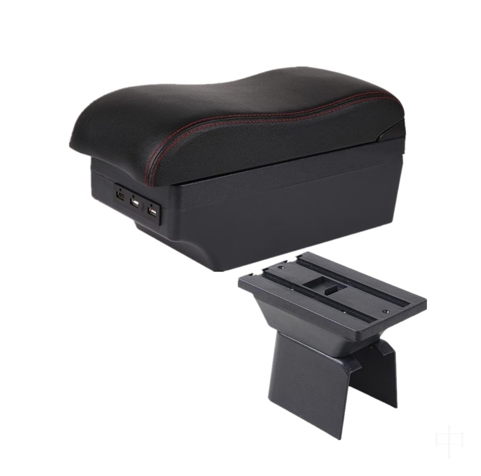 NVCPHGEDEK Car Armrest Storage Box For For Fusion 2002-2012 Car Armrest Center Storage For Box with USB