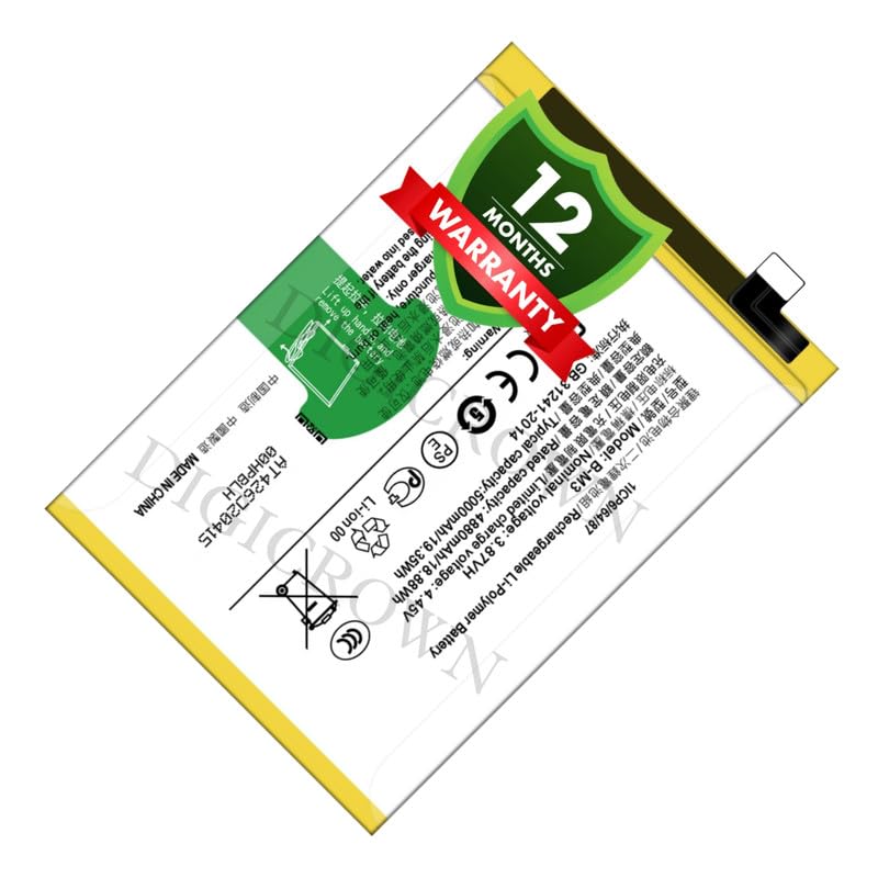 Image of Original B-M3 Battery Compatible for Vivo Y50 (1935, V1965A) - (5000mAh) - 1 Year Warranty