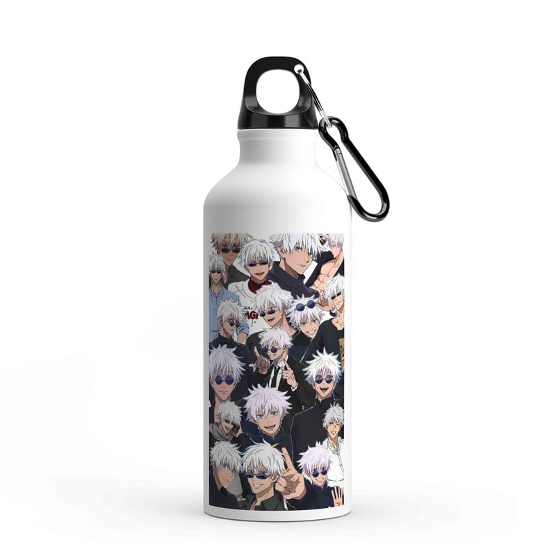 Image of Bigbro Anime Print Aluminum Sipper Water Bottle 750ML | Leak-Proof, Lightweight, Durable | Sports, School, Gym, Home, Office, Travel For Boys /Girls Gift Brother, Sister, Friends, Adults-D4