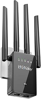 2023 New 4X Faster WiFi Extender Signal Booster,up to 10000 sq.ft - 1200Mbps Wall-Through Strong WiFi Booster,Broader Coverage Than Ever,Wireless Signal Repeater Booster -Dual Band 2.4GHz