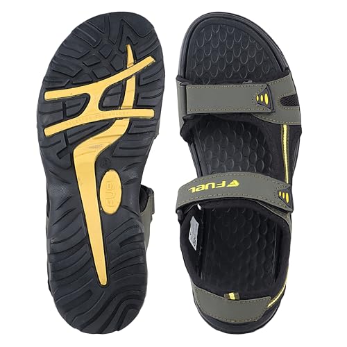 Image of FUEL Punch-01 Comfortable & Breathable Casual Men Sandals with Anti-Skid Rubber Sole for Walking, Running & Outdoors