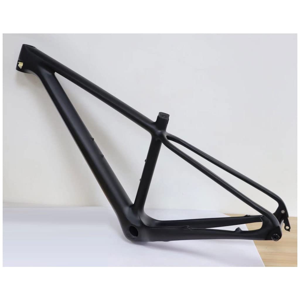 HIMALO Carbon Mountain Bike Frame 27.5er 29er Bike Disc Brake Frame 15''/17''/19'' Thru Axle 12 * 148mm Boost Rigid Frame XC Internal Routing(29x15'')