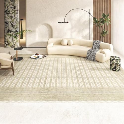 Tapis paillasson extérieur gris rectangulaire géométrique lavable - 2