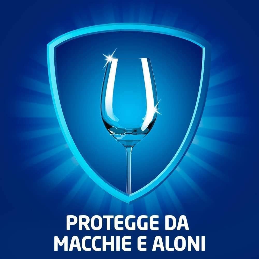 Italian Gourmet - Gel para lavavajillas All in 1 Max 12 x 600 ml para lavavajillas Gel fuerte eliminación de grasa, fórmula de rápida solución, limpieza brillante, programas ecológicos, paquete al por
