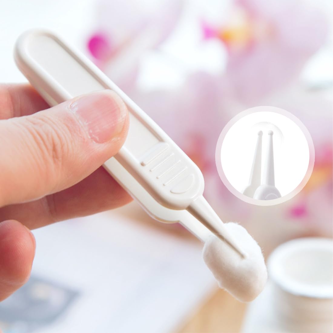 Pinzette Naso Per Bambini WeddHuis - 4 Pezzi Con Testa Tonda E Custodia - Foto 8