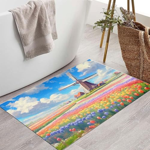 Tapis robuste antidérapant et imperméable pour entrée propre 60x90 cm