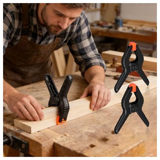 2 Pack Clamps Spring Clamp Clips - Plastic Background Clamp for Backdrop, Heavy Duty Clips Clamps for Studio Craft Woodworking (2.7 inch,Black)