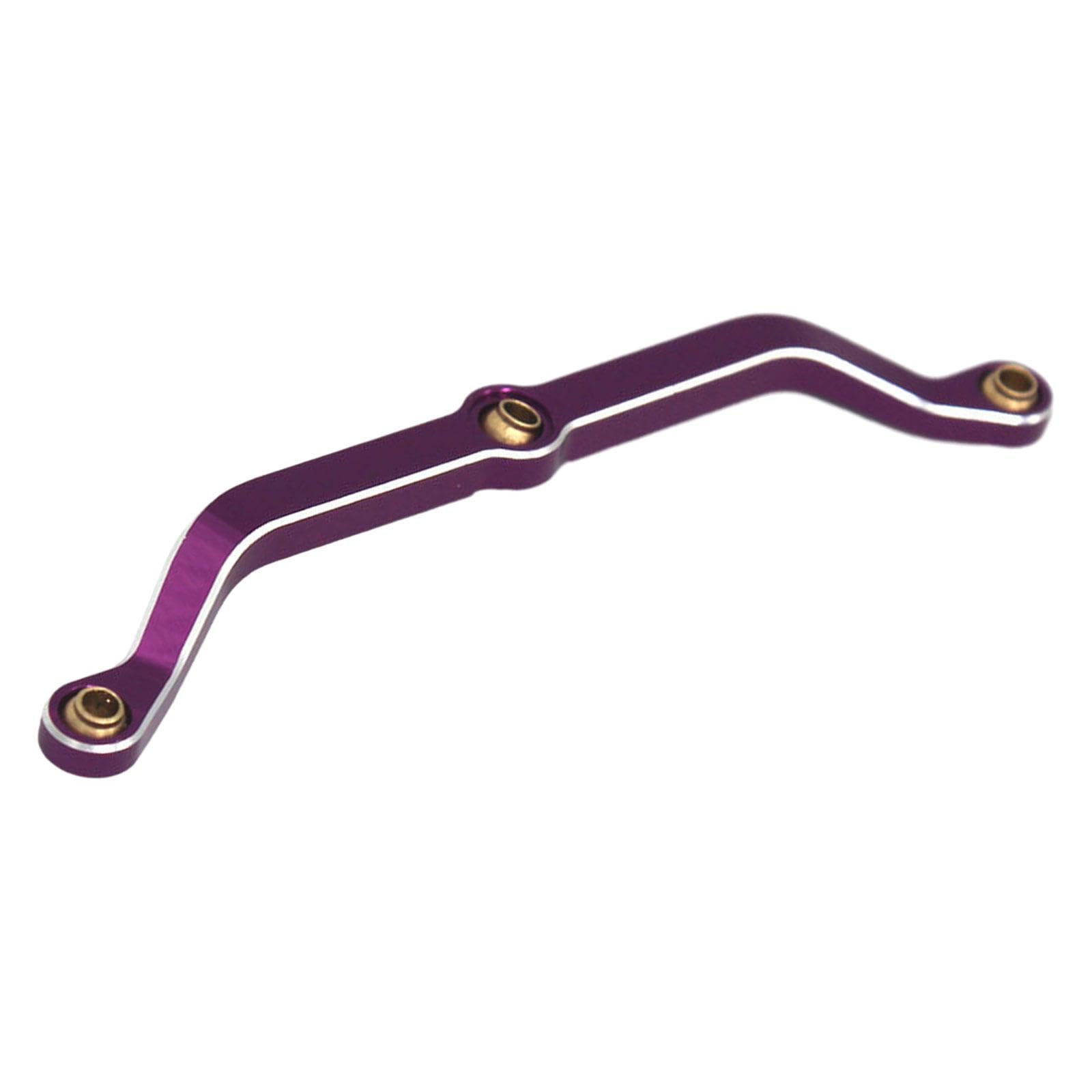 Garende 1:18 RC Car Steering Linkage Pull Rod for C8801 AX-8560 Model Parts, Violet