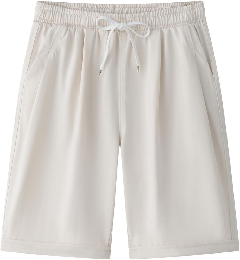 Msmsse Women's Cotton Bermuda Shorts for Women Stretchy