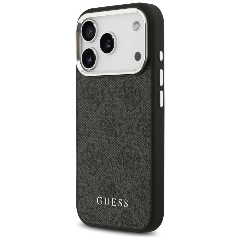 Guess 4G Metal Logo Backcover voor de Apple iPhone 17 - Gold Edge
