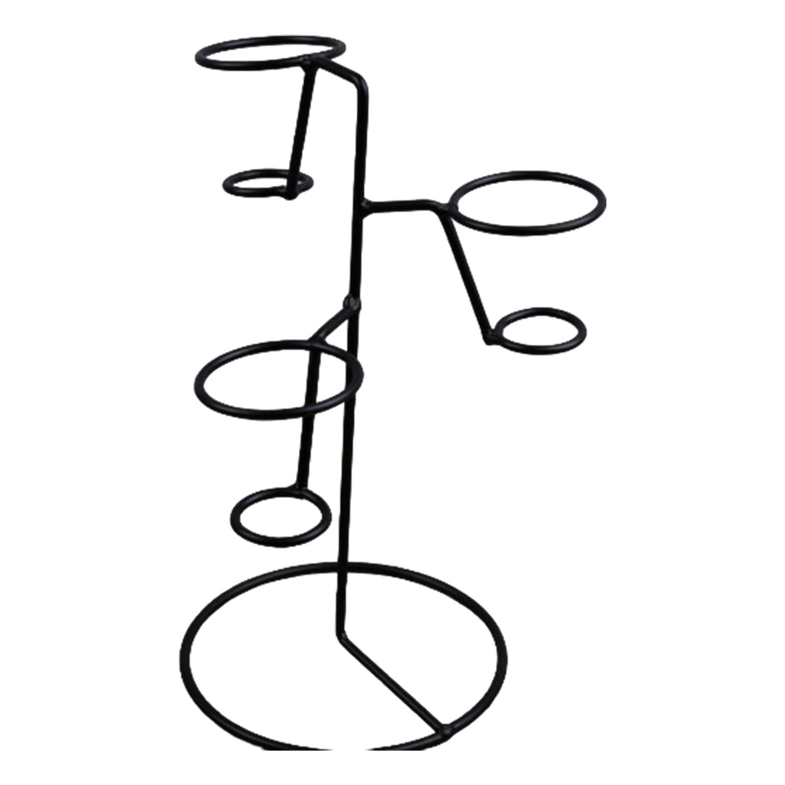 Xjdzineq Metal Ice Cream Cones Rack Cupcake Stand Snow Display Rack Showing Accessories for Dessert Candy and Snacks Portable Dessert Holders
