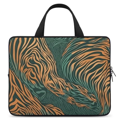 Sac à bandoulière pour ordinateur portable 15 pouces sacoche mixte vert beige