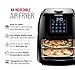 Chefman 6 Liter Digital Fryer+ Rotisserie, Convection Oven 8 Presets to Air Fry, Roast, Dehydrate, Bake & More, BPA-Free, Auto Shut-Off, Accessories Included, XL Family Size, Black