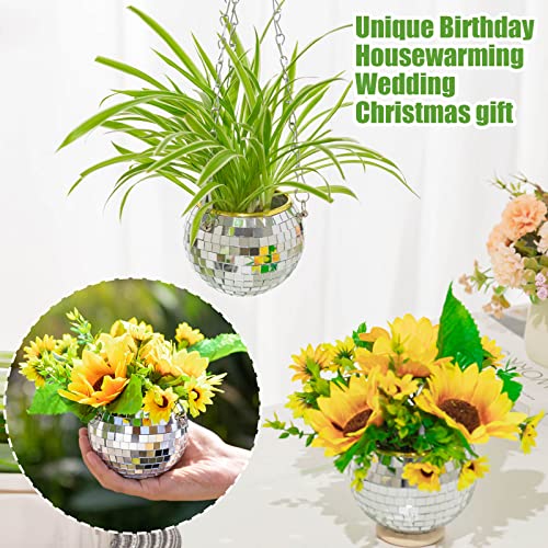 Zaugontw 3Pcs Disco 4D Ball Planter thumb #6