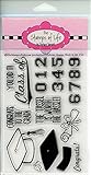 Graduation Stamps for Card-Making and Scrapbooking Supplies by The Stamps of Life - Graduation2Celebrate